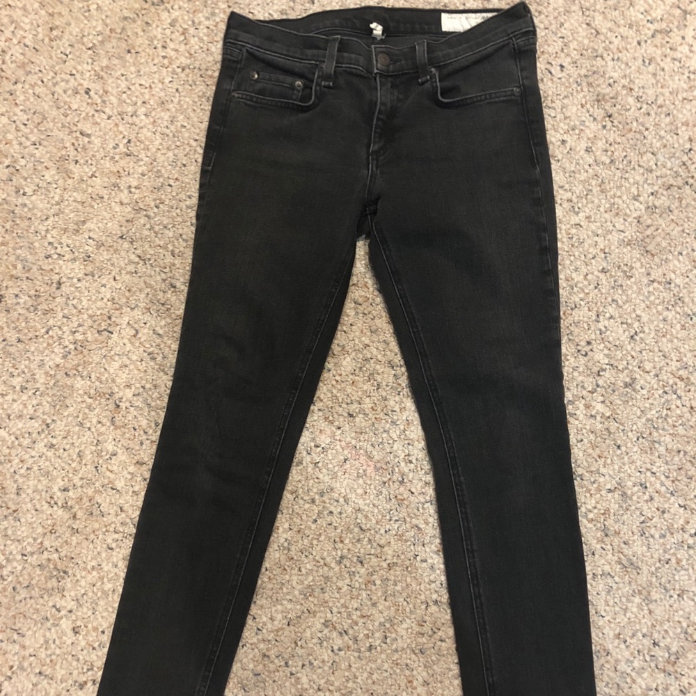 👖 Rag & Bone Blackish skinny jeans size 27